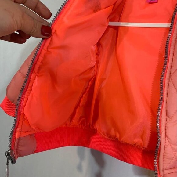 Copy - BETSEY JOHNSON baby puffer jacket. Size 18 months. Neon pink. Adorable!! - Picture 9 of 10